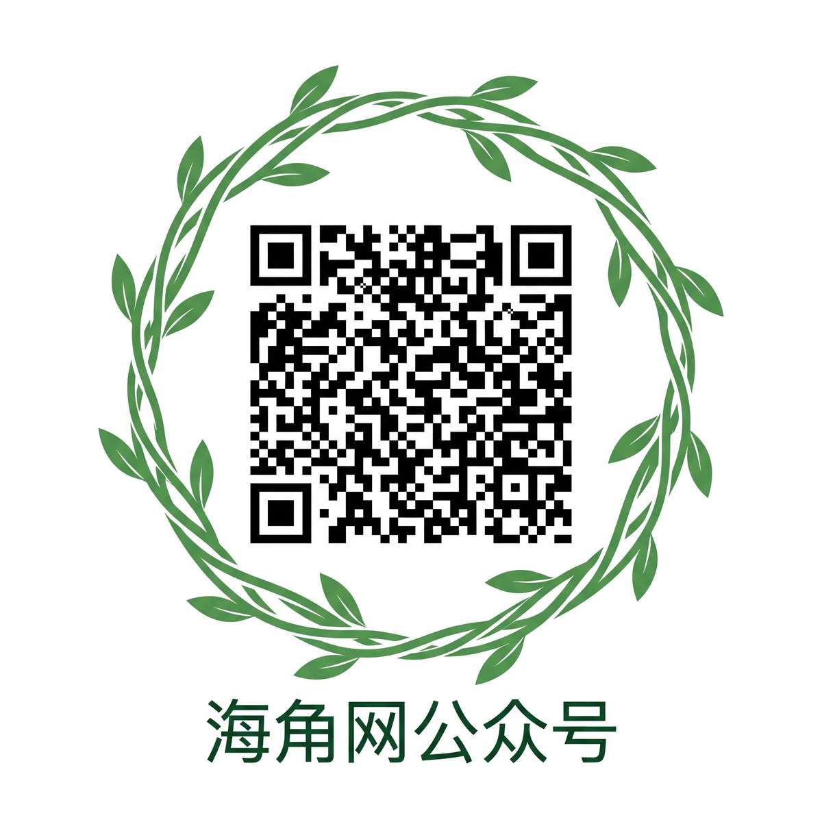 海角网公众号二维码